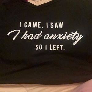 Black Shein curve t shirt